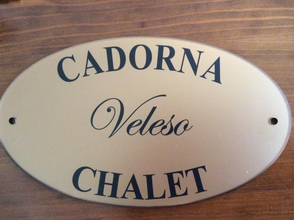 Cadorna Chalet Veleso Exterior photo